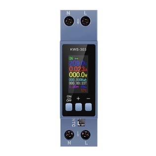Voltmetru inteligent Sinotimer, WIFI, Tuya, tensiune/curent/putere/kWh/PF/Hz/multifuncțional , 0,96 inch DDS6619-303WF